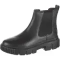 Timberland Timberlandtil kvinder. TB0A5ZCG0011 Chelsea Field mid-cut læder ankelstøvler sort (41 W), Fast, Ingen, Casual