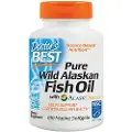 Doctors Best Pure Wild Alaskan Fish Oil med AlaskOmega - 180 softgels