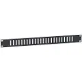 Adam hall 19 Flat Ventilation Panel With Vertical Slots 1U