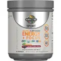 Elämän puutarha,Garden of Life SPORT økologisk plantebaseret energi + fokus sukkerfri brombær-kirsebær 8,1 oz (231 g) pulver