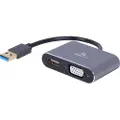 Gembird En Usb Til Hdmi/vga Adapter