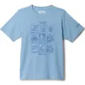 Columbia Valley Creek Short Sleeve Graphic Kids T-shirt blå