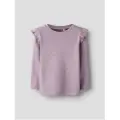 Name It Mini Økologisk Bomuld Top Med Lange Ærmer
