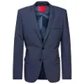 Hugo Boss HUGOtil mænd. 50495628 Blazer Colbert blå (48), Casual, Klassisk, Polyester