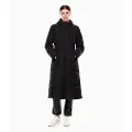 EA7 EA7til kvinder. 7W000454_AF16074 Lang vinterfrakke sort (M), Casual, Polyester
