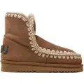 Mou Moutil kvinder. MU.FW101050A Læderstøvler Eskimo 18 Glitter Logo brun (38), 5-8 cm, Ingen, Casual