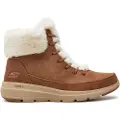 SKECHERS Skecherstil kvinder. 144202 Ankelstøvler Glacial Ultra Wonderland brun (39), 3-5 cm, Blonder, Casual