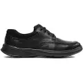 Clarks Shoes Clarkstil mænd. 26137385 Cotrell Edge lædersko sort (41), Fast, Blonder, Casual