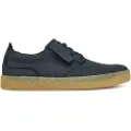 Clarks Clarkstil mænd. 26183960 Street Hill Lace navy træningssko i læder (42), Blå, Fast, Blonder, Casual
