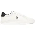 Ralph Lauren Polo Ralph Laurentil mænd. 809968172004 Heritage Court II lædersko hvid (41), Fast, Blonder, Casual