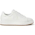 Ralph Lauren Lauren Ralph Laurentil kvinder. 802959228001 Ainsley hjemmesko i læder, hvid (38), Fast, Blonder, Casual