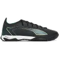 Puma ULTRA 6 PRO CAGE TT Football Boots Unisex, Shoes, Black/Fizzy Light/Green Terrain, 47