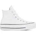 Converse Chuck Taylor All Star Platform Leather Sko