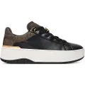 Michael Kors Michael Korstil kvinder. 43F5DTFS6L Brune prikkede lædertøfler (36), 3-5 cm, Blonder, Casual