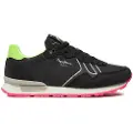 Pepe Jeans Pepe Jeanstil kvinder. PLS40011 Brit Neon sko sort (38), Fast, Blonder, Casual