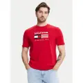 Tommy Hilfiger Americana Monotype Flag T-shirt Med Korte ærmer