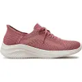 SKECHERS Skecherstil kvinder. 149710 Tonal stretchstrik med fast snørebånd Sneakers lilla (41), Stof, 3-5 cm, Blonder, Casual