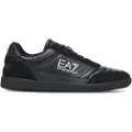 EA7 EA7unisex. 7X000406_AF19827 Heritage Læder Sneakers sort (41 1/3), Fast, Blonder, Casual