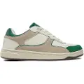 Pepe Jeans Pepe Jeanstil mænd. PMS00015 Lædersko Kore Evolution M off-white, grøn (45), Hvid, Fast, 1-3 cm, Blonder, Casual