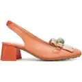 Hispanitas Hispanitastil kvinder. HV253945 Sandaler i læder Hanoi orange (39), 3-5 cm, Ingen, Casual
