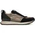 Hispanitas Hispanitastil kvinder. HI254222 Sneakers i læder Kansas sort (36), Fast, Lynlås, Casual