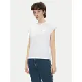Pepe Jeans Pepe Jeanstil kvinder. PL506030 Blooma T-shirt hvid (S), Casual, Korte ærmer, Økologisk bomuld, Bæredygtig
