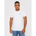 Pepe Jeans Pepe Jeanstil mænd. PM508212 T-shirt Original Basic Basic 3 N hvid (XXL), Casual, Bomuld, Korte ærmer