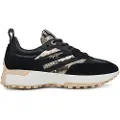 Pepe Jeans Pepe Jeanstil kvinder. PLS600019 Luclky Fenix Læder Sneakers sort (37), 3-5 cm, Blonder, Casual