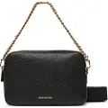 Michael Kors Michael Korstil kvinder. 32S5GYTC5L Bryant medium sort skuldertaske i narvlæder, medium størrelse (OSFA), Casual