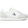 Calvin Klein Jeans Calvin Klein Jeanstil mænd. YM0YM01326 Træningssko Retro Runner hvid (45), Fast, Blonder, Casual