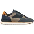 HOFF HOFFtil mænd. 22502603 City Venice læder-sneakers navy (45), Fast, Blonder, Casual, Blå