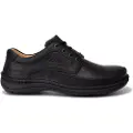 Clarks Shoes Clarkstil mænd. 20339008 Nature Three lædersko sort (44.5), Fast, Blonder, Casual