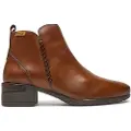 Pikolinos Pikolinostil kvinder. W6W-8950 Brune Malaga-ankelst (36), Læder, 3-5 cm, Lynlås, Casual
