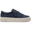 Clarks Shoes Clarkstil kvinder. 26181210 Mayhill Walk lædersko navy (40), 3-5 cm, Blonder, Casual, Blå