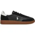Ralph Lauren Polo Ralph Laurentil mænd. 809961181002 Bedford læder-sneakers sort (44), Fast, Blonder, Casual