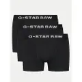 G-Star G-Startil mænd. D23771-D516-4248 Sæt med 3 basic boxershorts, sort (S), Casual, Afslappet, Bomuld