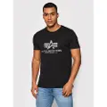 Alpha industries Basic Foil Print T-shirt Med Korte ærmer