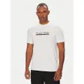 Calvin Klein Calvin Kleintil mænd. LV04RC852G T-shirt 30'erne Outline hvid (L), Casual, Bomuld, Korte ærmer