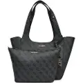 GUESS Guesstil kvinder. HWSG7334220 Calista 2in1 taske sort (OSFA), Casual, Polyuretan