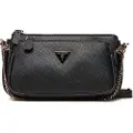 GUESS Guesstil kvinder. HWZG9672710 Noelle Mini skuldertaske sort (OSFA), Casual, Polyuretan