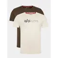 Alpha industries Alpha Label T-shirt Med Korte ærmer 2 Enheder