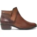 Pikolinos Pikolinostil kvinder. W1U-8732C1 Brune Daroca ankelstøvler i læder (36), 3-5 cm, Lynlås, Casual