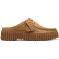 Clarks Clarkstil kvinder. 26181196 Torhill træsko i læder brun (38), 3-5 cm, Blonder, Ingen, Casual