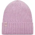 Buff Merino Wool Knit Beanie