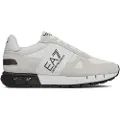 Emporio Armani EA7unisex. X8X151_XK354 Træningssko Sort & hvid Legacy hvid (44), Fast, Blonder, Casual