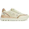 Pikolinos Pikolinostil kvinder. W4R-6622C1 Off-white Cantabria læder-sneakers (39), Hvid, 3-5 cm, Lynlås, Casual