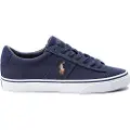 Ralph Lauren Polo Ralph Laurentil mænd. 816749369002 Sayer Canvas Sneakers navy (44), Stof, Fast, Blonder, Casual, Blå