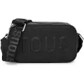 Tous TOUStil kvinder. 2001935351 Reporter skuldertaske sort (OSFA), Casual, Polyuretan