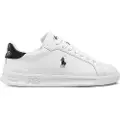 Ralph Lauren Polo Ralph Laurentil mænd. 809829824005 Heritage Athletic sko hvid (40), Læder, Fast, Blonder, Casual