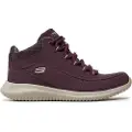 SKECHERS Skecherstil kvinder. 12918 Ultra Flex Just Chill bordeauxrøde læder ankelstøvler (35), Blonder, Casual, Sport, Multisport, Burgund